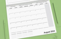 school planner company wall calendar for teachers and students