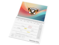 school planner company wall calendar for teachers and students