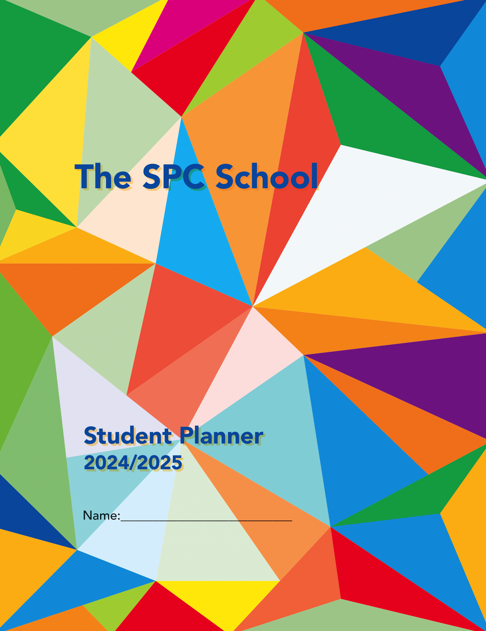 2024 School Planner Company Custom Student Planner