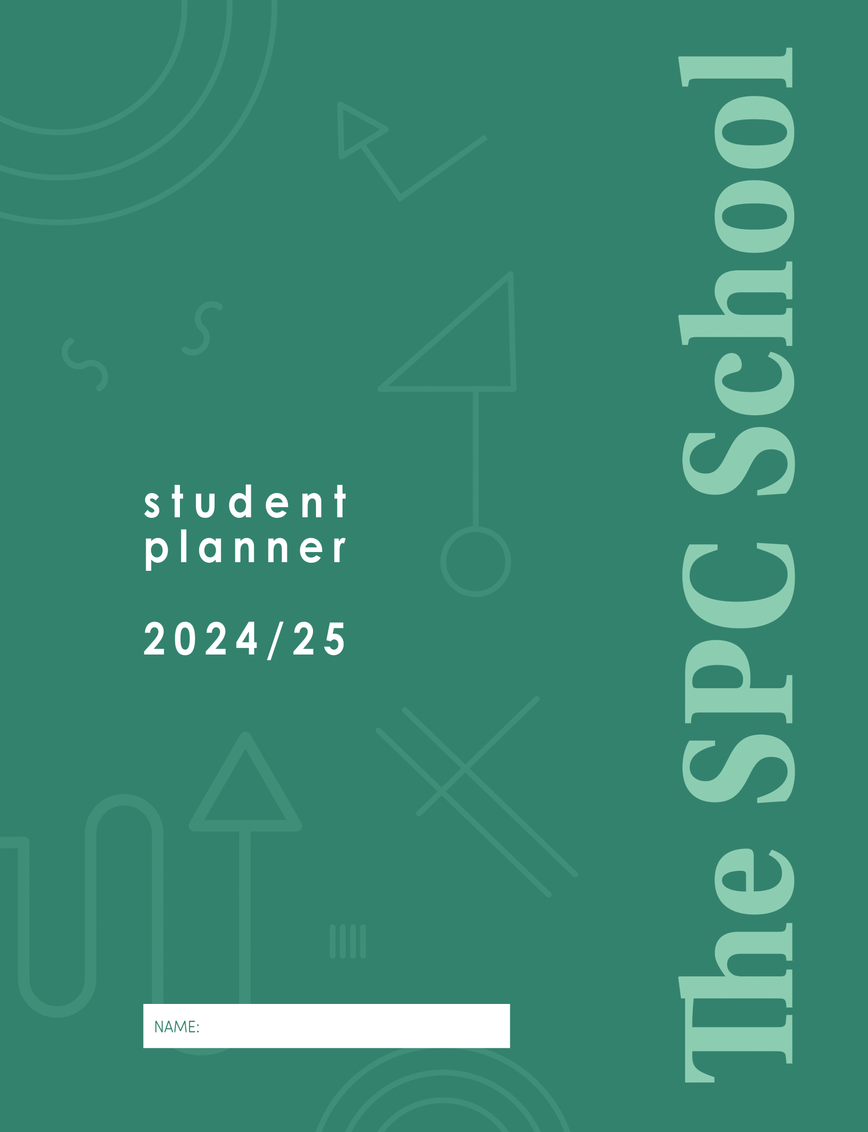 2024 School Planner Company Custom Student Planner