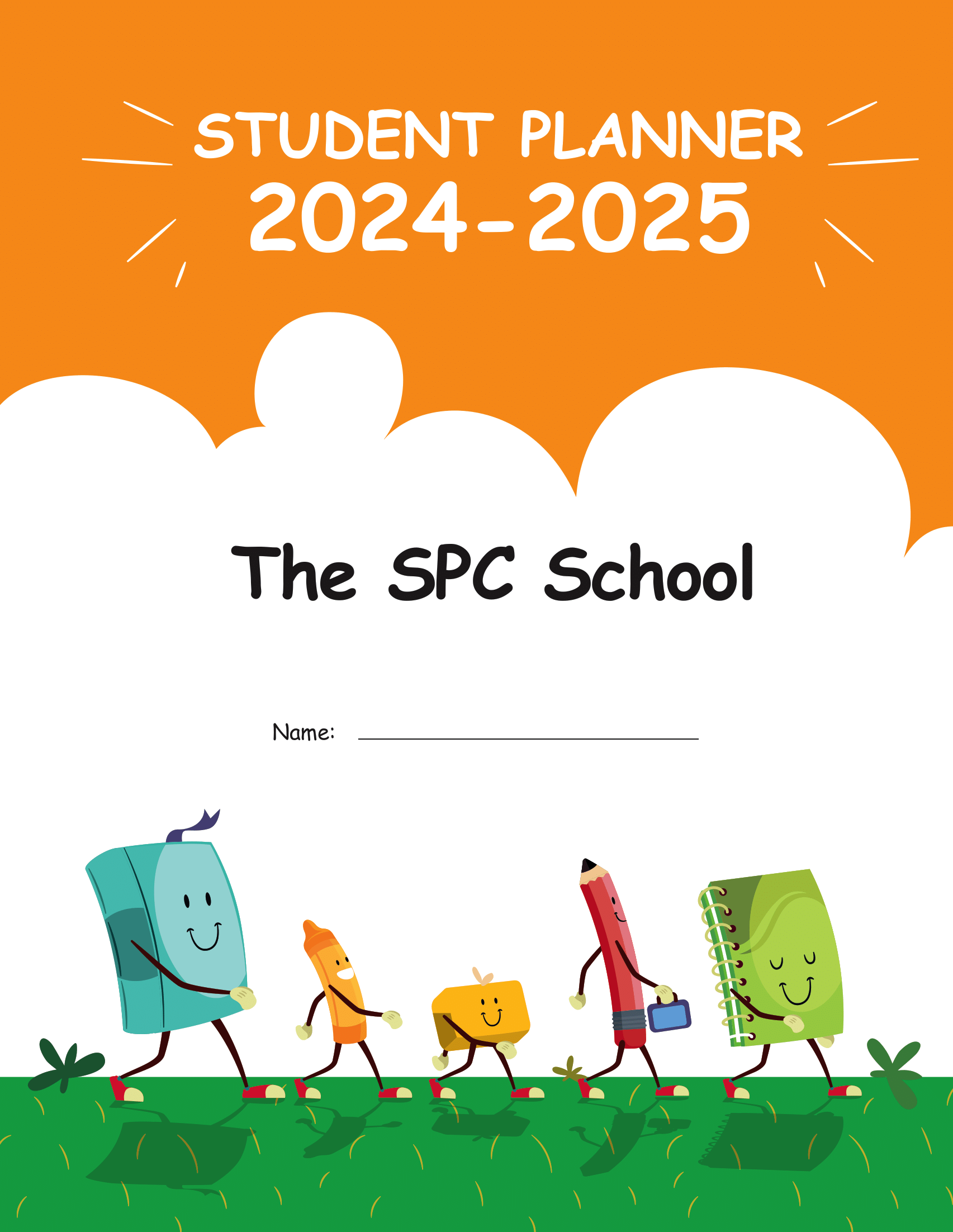 2024 School Planner Company Custom Student Planner