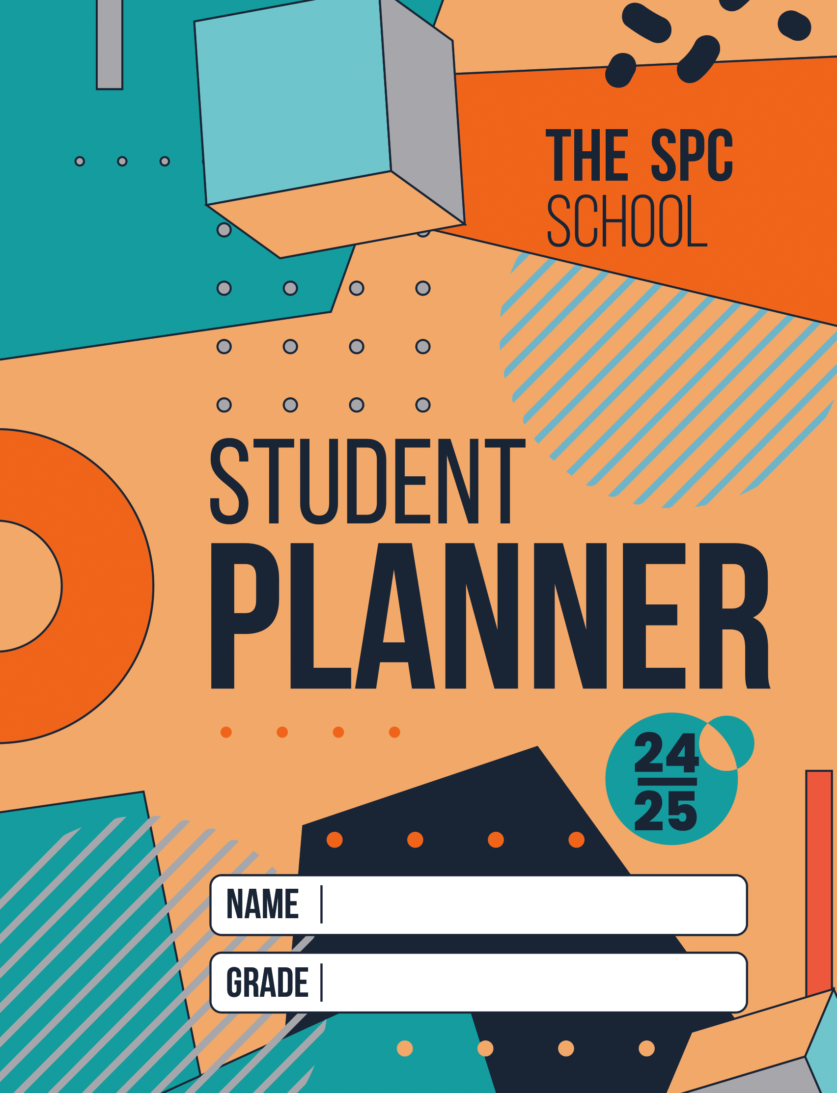 2024 School Planner Company Custom Student Planner