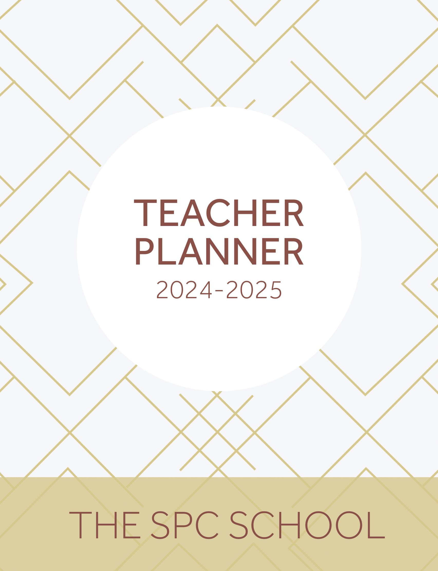 2024 School Planner Company Custom Teacher Planner