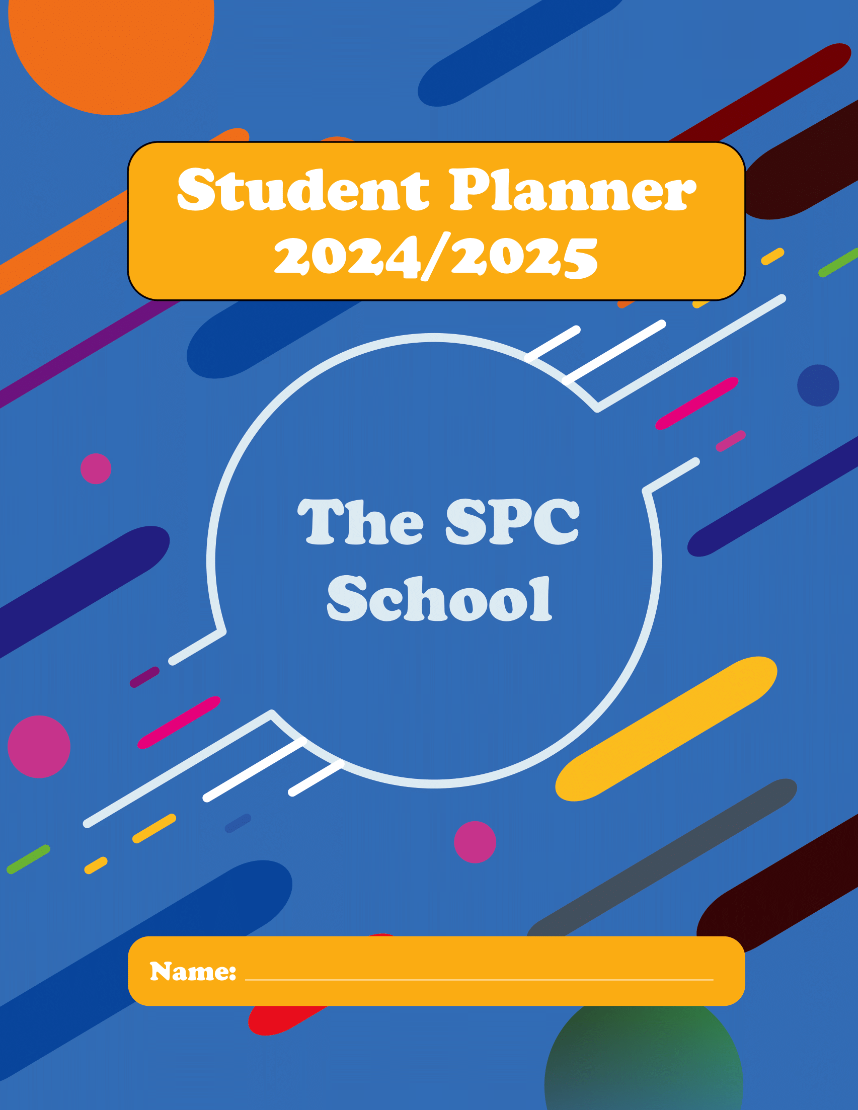 2024 School Planner Company Custom Student Planner