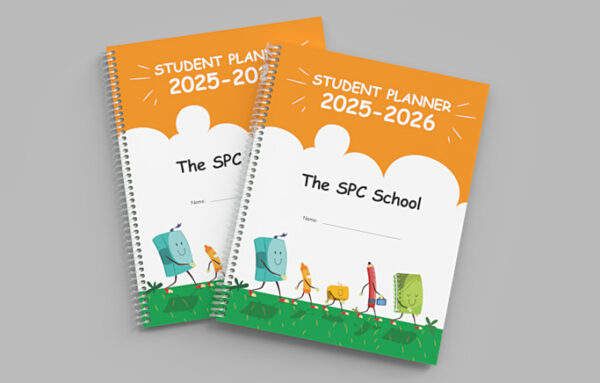 custom school planner for elementary school students